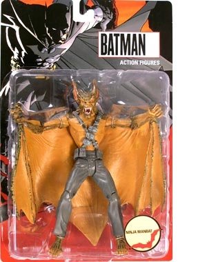 Amazon.com: DC Comics Batman and Son Ninja Manbat Action Figure